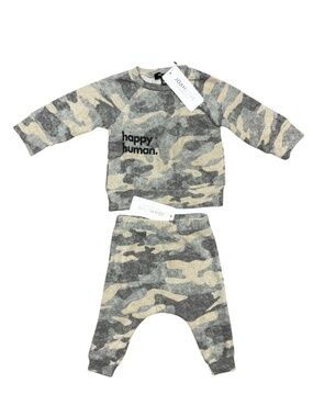 Joah Love Olive Camo Set Size 12 Months NWT